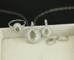 Micro Paved Jewelry Set