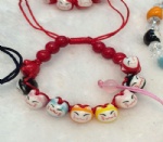 Colored Ceramic Cat Bracelets
